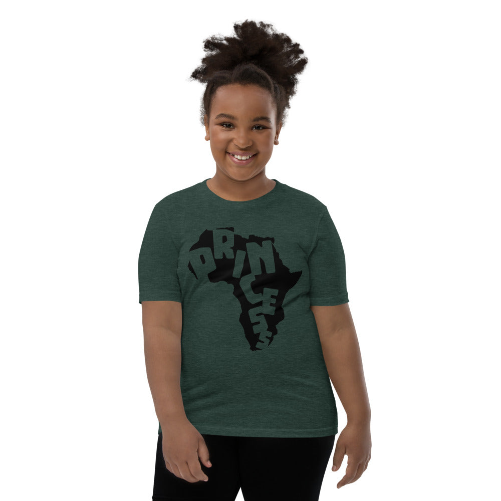 African Princess Youth Short Sleeve T-Shirt