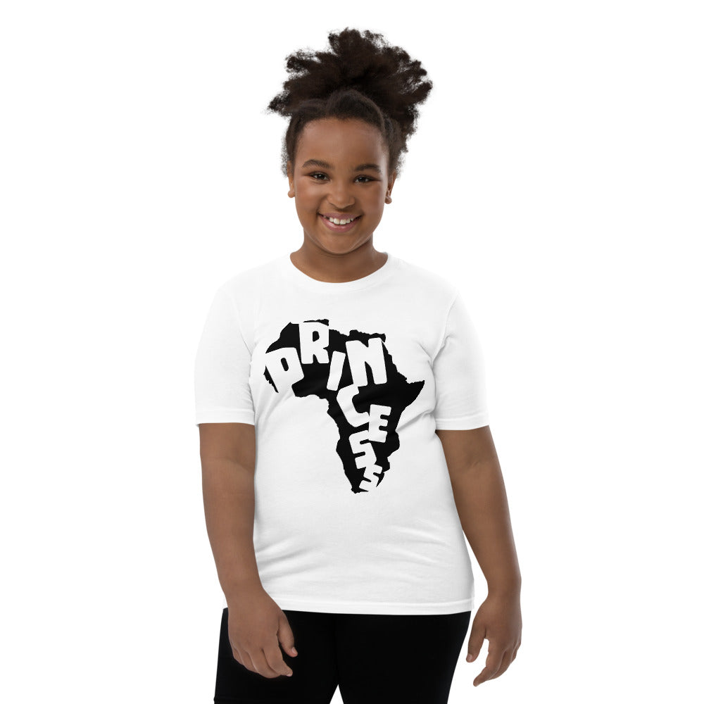 African Princess Youth Short Sleeve T-Shirt