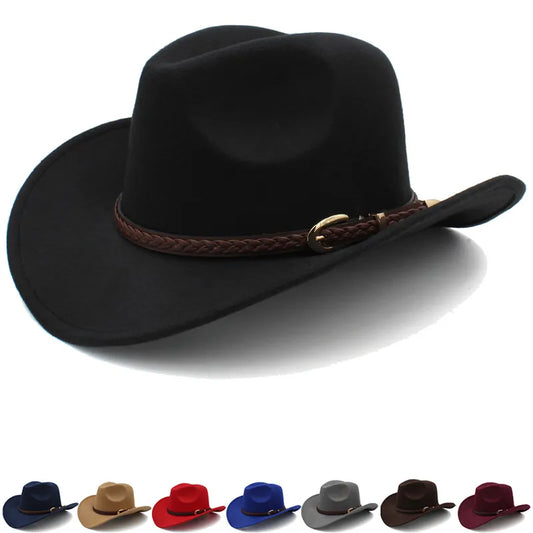 Coffee Belt Unisex Western Cowboy Hat c