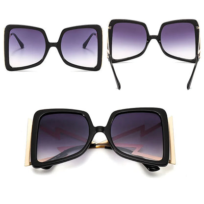 Bow Shape Square Sunglasses for Women