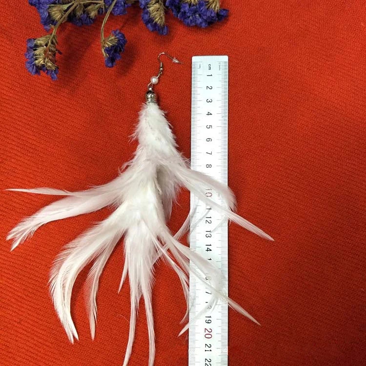 Dangle Feather Earrings