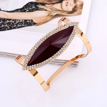 Metal Rhinestone Bangles