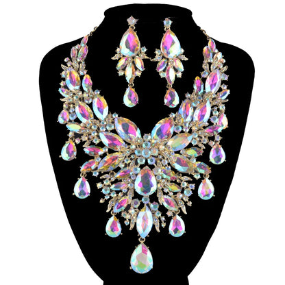 Rhinestone Pageant Jewelry Sets