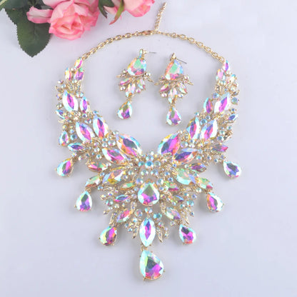 Rhinestone Pageant Jewelry Sets