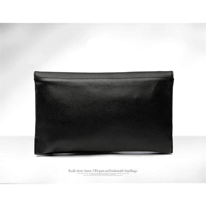 Genuine Leather Clutch