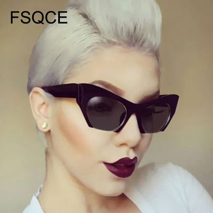 Steampunk Sunglasses Newest Semi Rimless Female Brand Designer Clear Lens Sun Glasses For Women Fashion Sunglass Vintage oculos