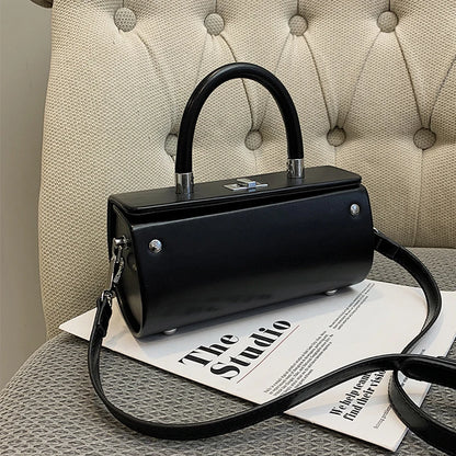 Luxury Brand Barrel-Shaped  Clutch Handbag