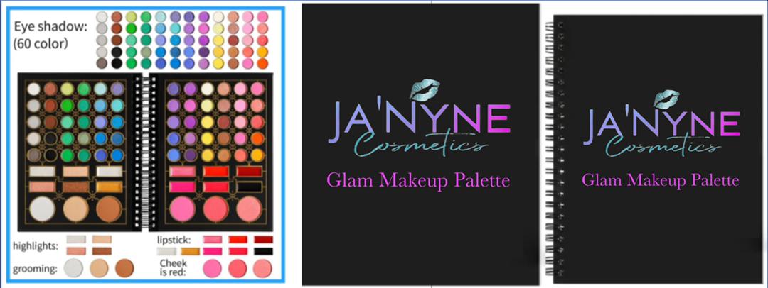 Ja'Nyne Cosmetics Glam Maketup Palette