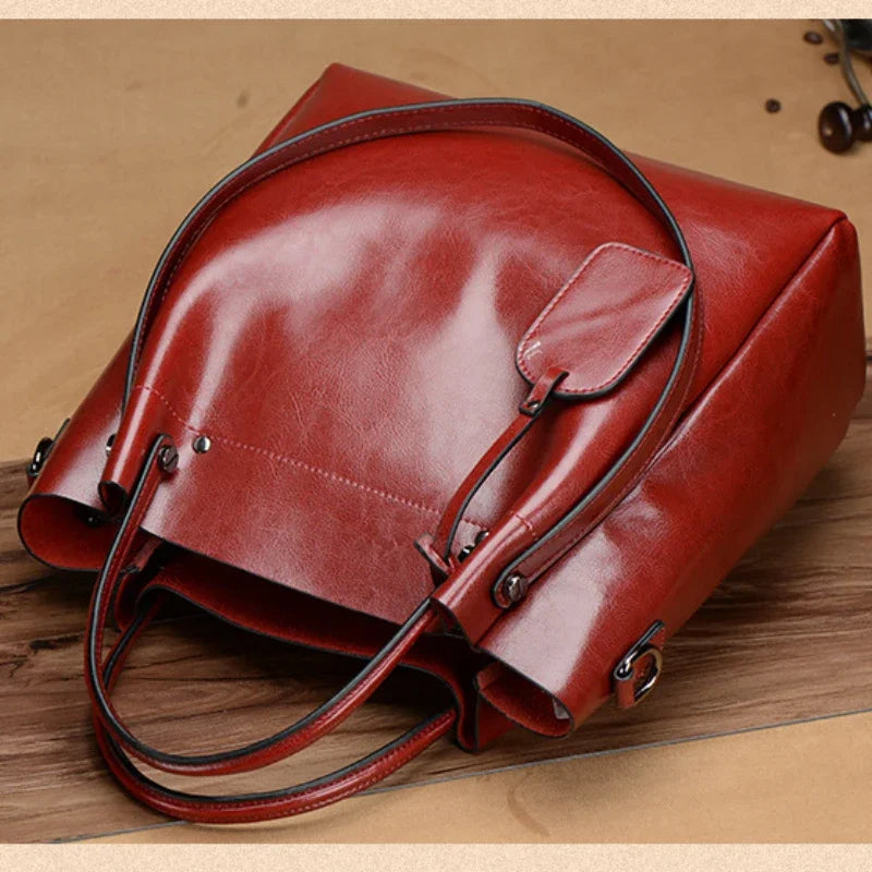 Genuine Leather Shoulder Bag Crossbody Bag