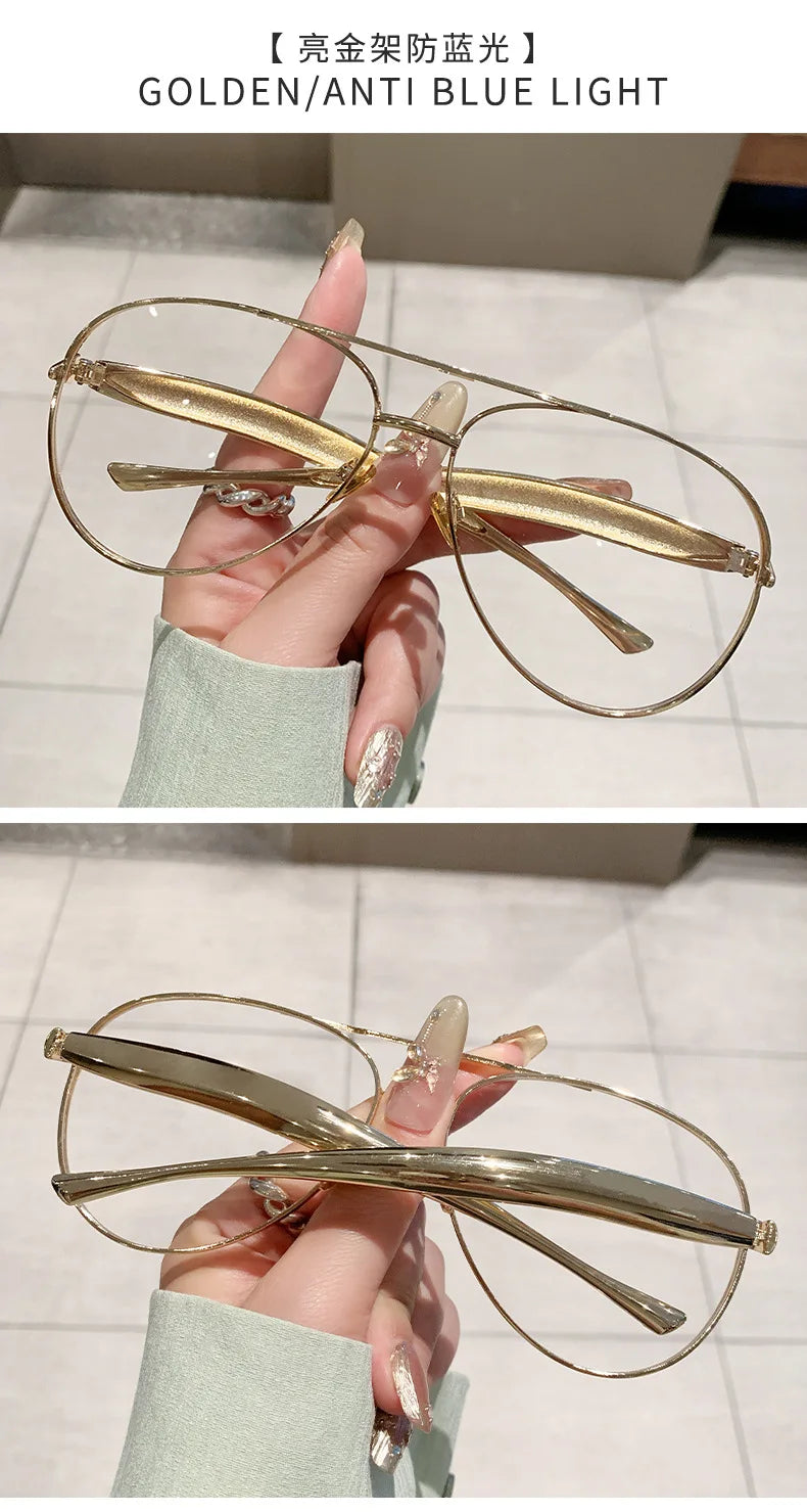 Oval Oversized Sunglasses Women Trendy Vintage Luxury Fashion Glasses