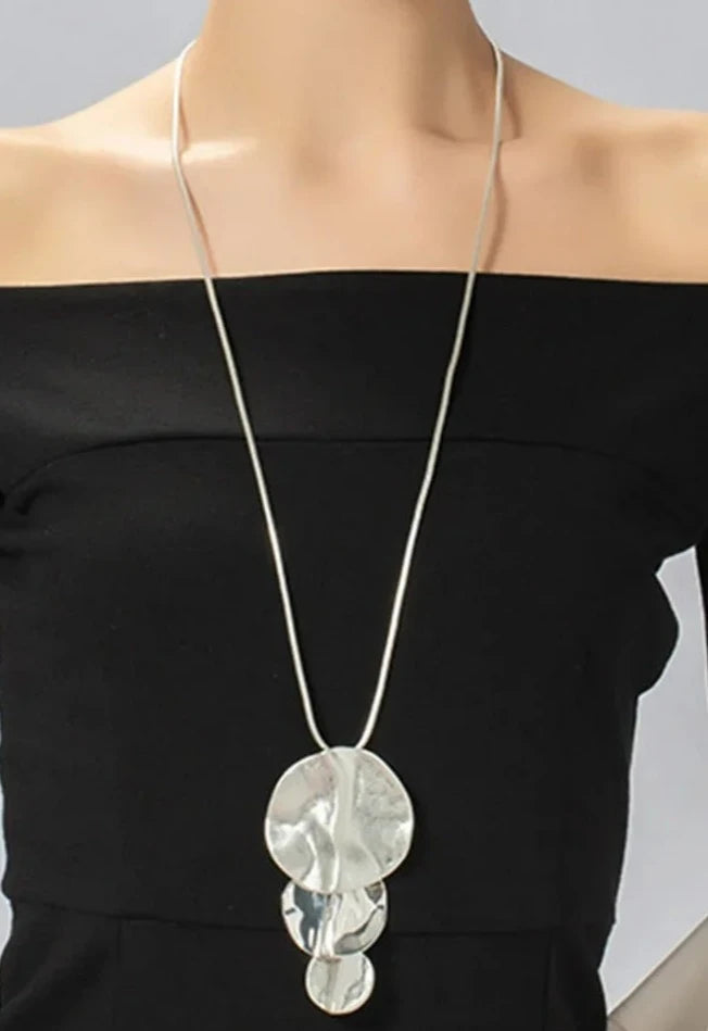 Fashion Long Chains Collar Necklace Suspension Decorative Pendants