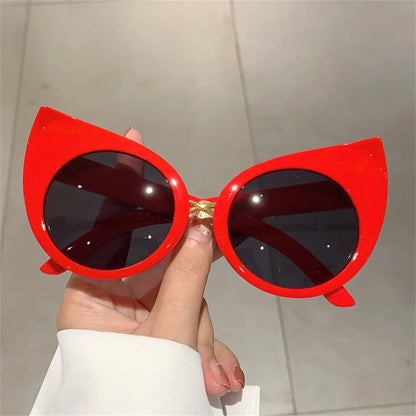 Fashion Vintage Cat Eye Sunglasses Women Luxury Brand Designer Black Glasses Sun Glasses For Female UV400 Eyewear Shades