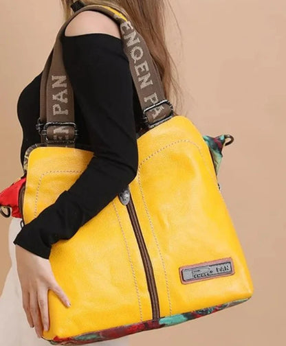 Leather Handbags Laptop Shoulder Bag