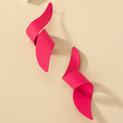 Exaggerated Geometric Irregular Earrings