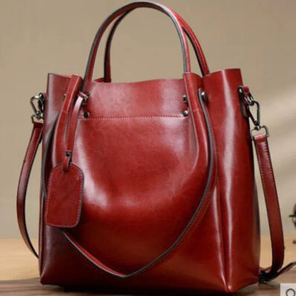 Genuine Leather Shoulder Bag Crossbody Bag