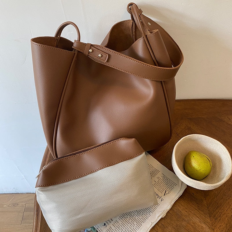 Luxury Tote Bag WomanTrend Large Capacity