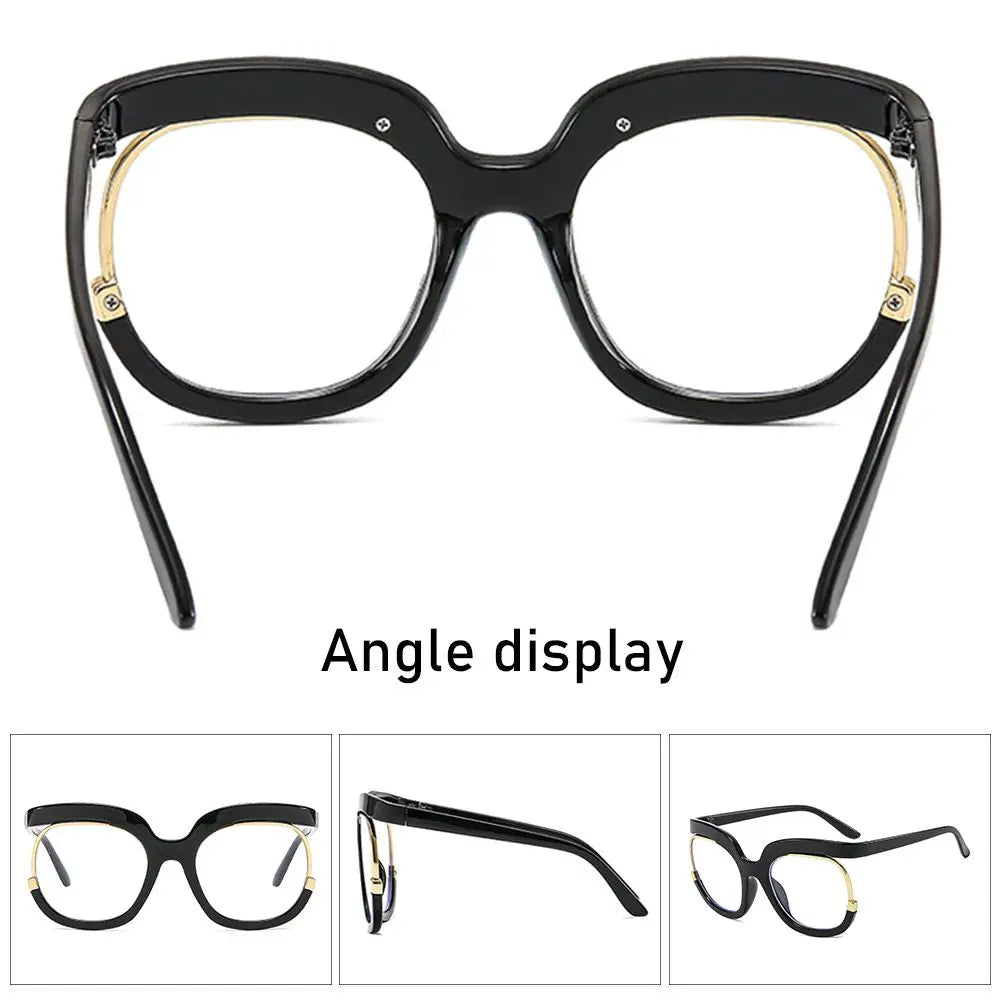 Fashion Oversized Frame Glasses