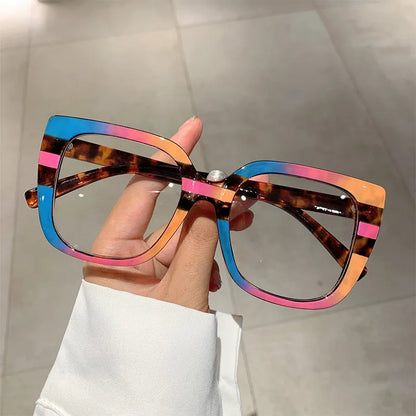 Vintage Anti Blue Light Optical Cat Eye Sexy Ladies Glasses Women Luxury Brand Designer Trend Myopia Prescription Eyewear Frame