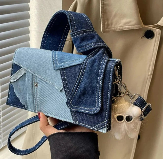 Unique Denim Shoulder Designer Bags