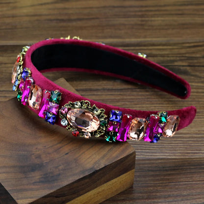 Cute Boho Sparkly Crystal Rhinestone Headbands