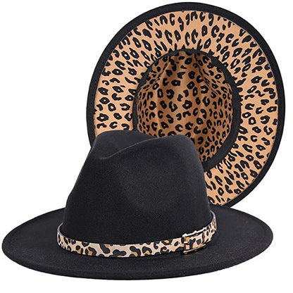 Two Tone Fedoras Hats Cowboy