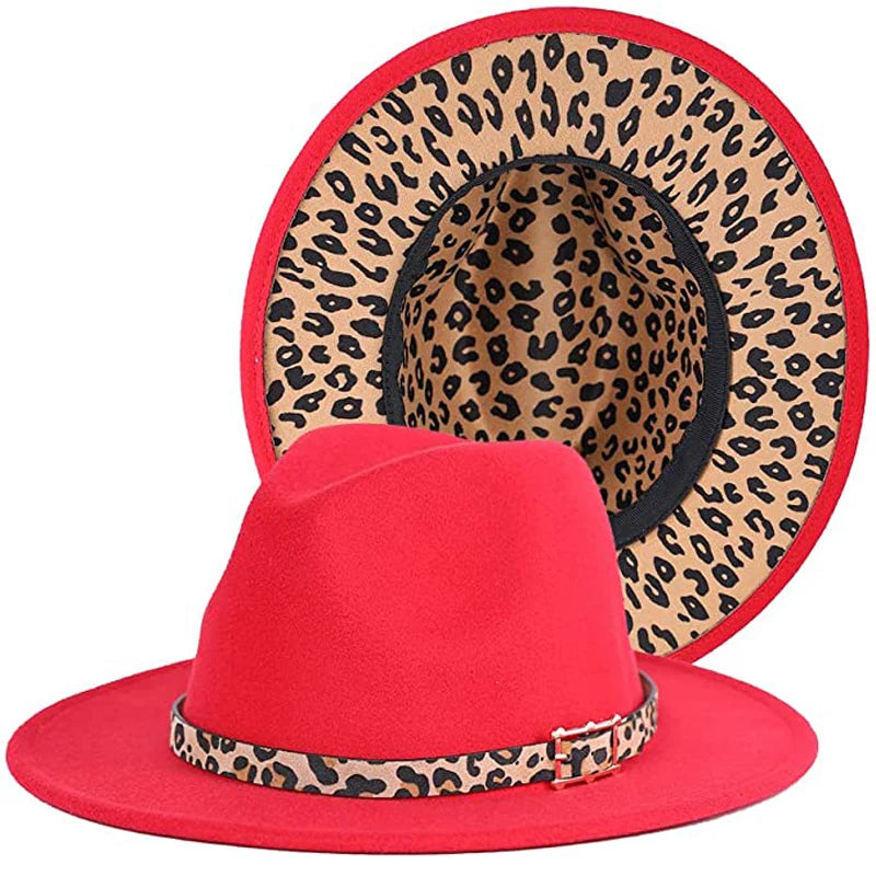 Two Tone Fedoras Hats Cowboy