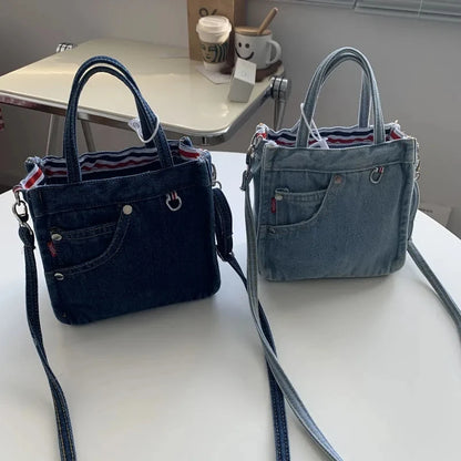 Denim Shoulder Bag