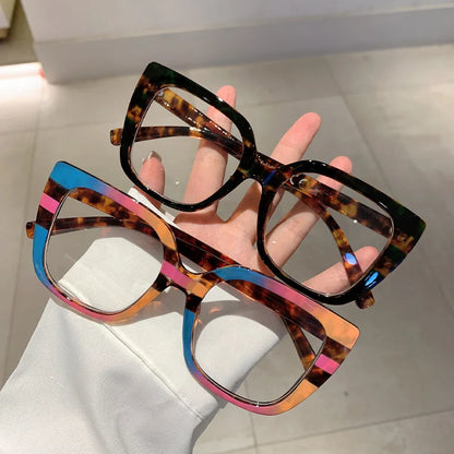 Vintage Anti Blue Light Optical Cat Eye Sexy Ladies Glasses Women Luxury Brand Designer Trend Myopia Prescription Eyewear Frame