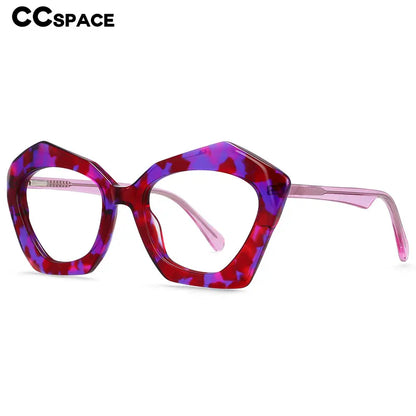 Sexy Ladies Cat Eye Acetate Floral Butterfly Frame