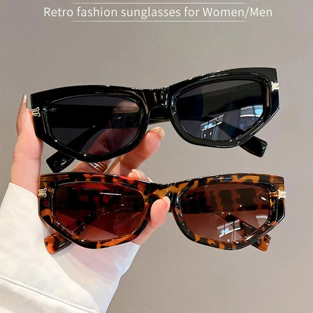 Vintage Cat Eye Sunglasses Men Women New Fashion Irregular Gradient Eyewear Shades Luxury Brand Designer Cycling Sun Glassses