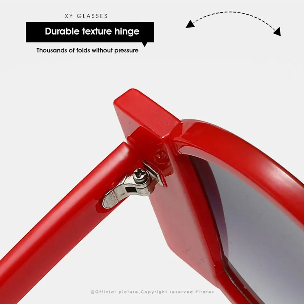 Fashion Oversized Round Sunglasses Women Contrast Color Shades UV400 Retro Unique Men Trending Gradient