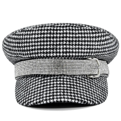 British Navy Hat Diamond Belt Buckle