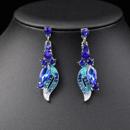 Blue Crystal Necklaces