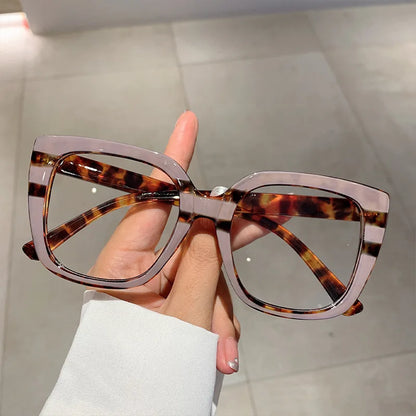 Vintage Anti Blue Light Optical Cat Eye Sexy Ladies Glasses Women Luxury Brand Designer Trend Myopia Prescription Eyewear Frame