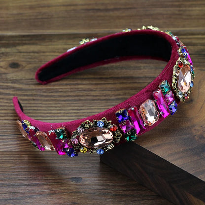 Cute Boho Sparkly Crystal Rhinestone Headbands