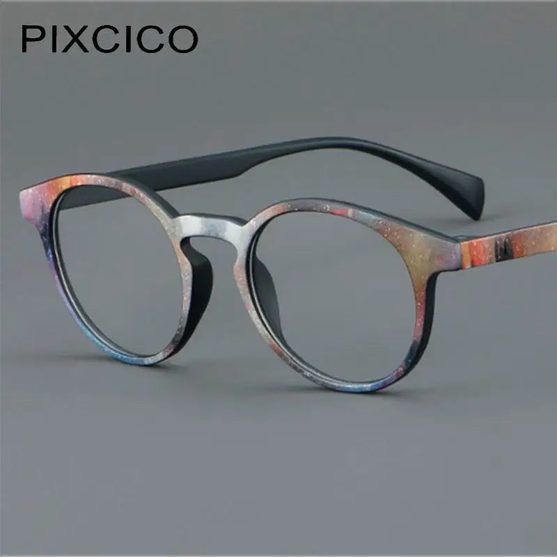 R57059 Rainbow Tr90 Presbyopic Eyewear Lady Trend Cat Eye Reading Glasses Dioptric +100 +200 +300 Optical Clear Eyeglass