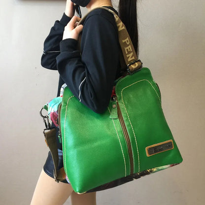 Leather Handbags Laptop Shoulder Bag