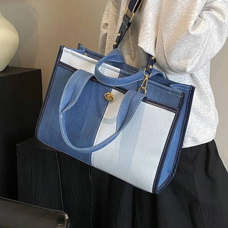 Pathwork Denim Totes Crossbody Bag