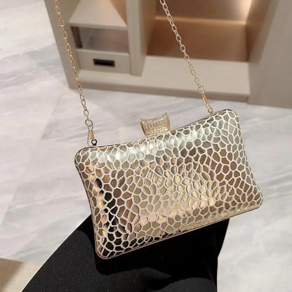 Golden Clutch Purse