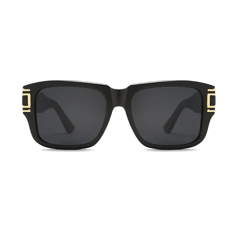 Fashion Classic Square Sunglasses Men Vintage Design