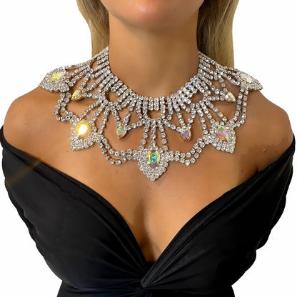 Exaggerate Necklace & Earrings Set
