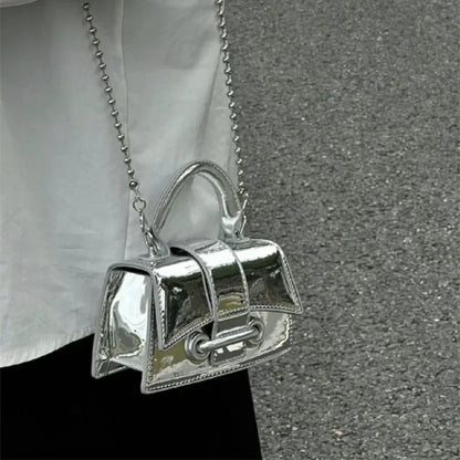 Silver Chic Crossbody Bag