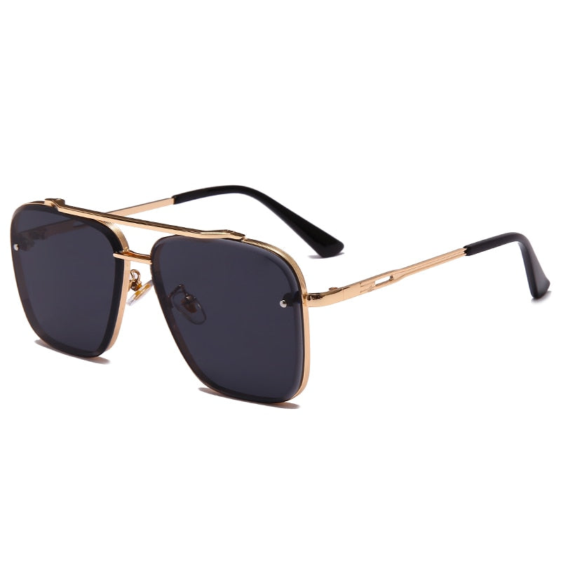 Gradient Brown Sunglasses Vintage