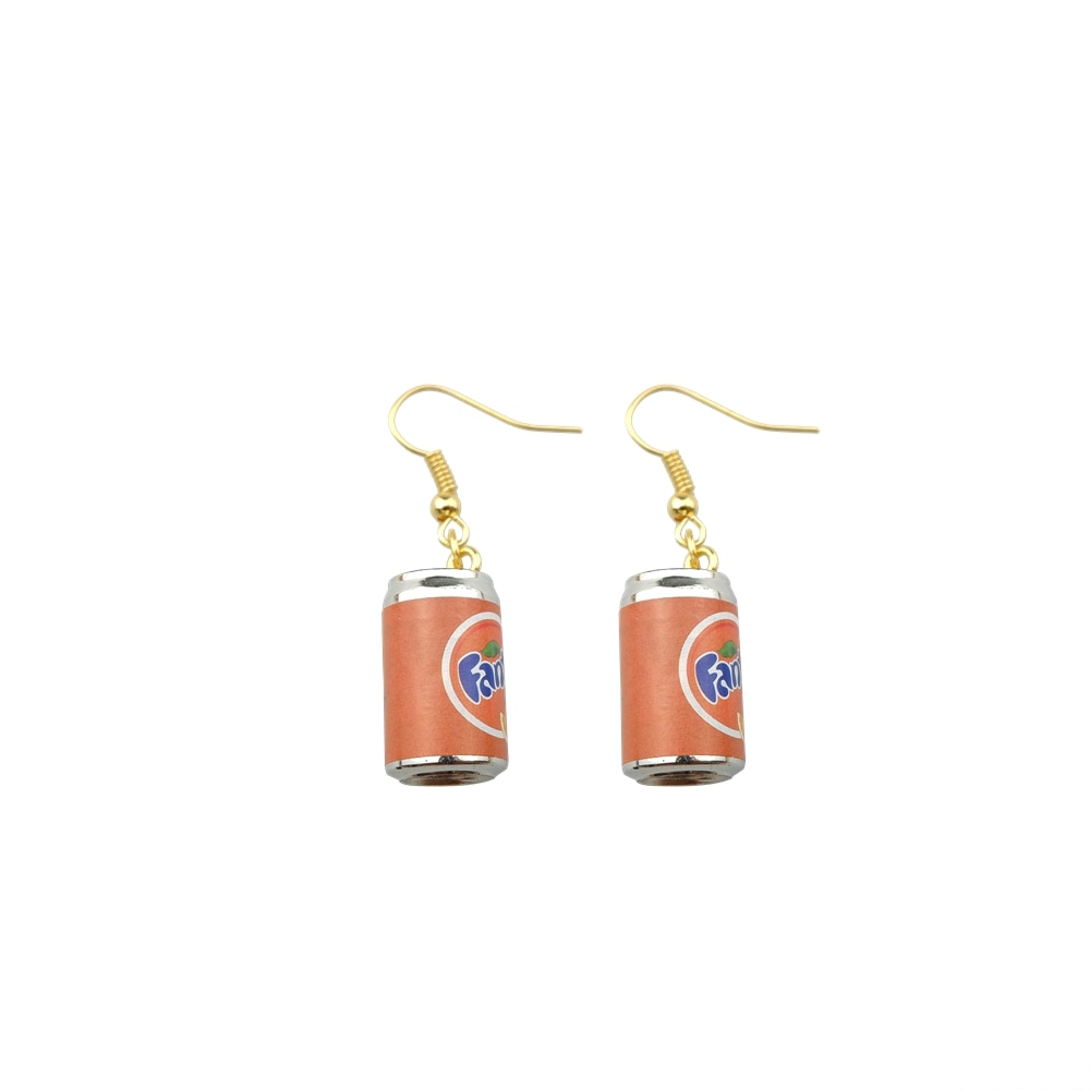 Cola Earring For Women Resin Cute Drink Drop Earrings Children Handmade Jewelry DIY Gifts