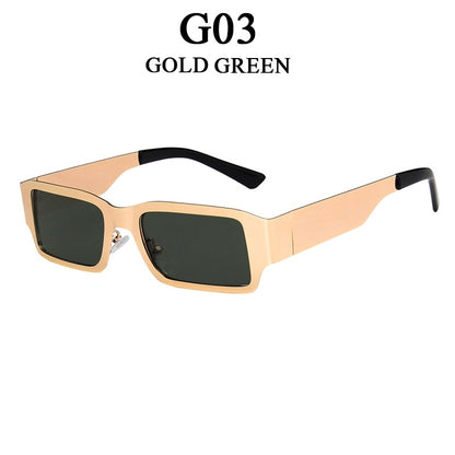 2022 Vintage Square Steampunk Sunglasses For Men Punk Sunglasses Women Fashion Glasses Vasos Decorativos Oculos De Sol Masculino