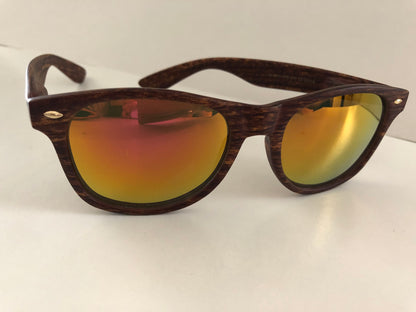 Za'hira Celeberty Colorful Lens Wood Sunglasses