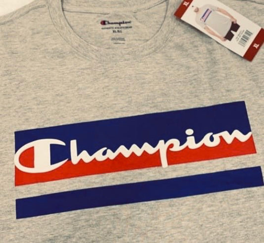 Champion Grey Crew Neck T-Shirt