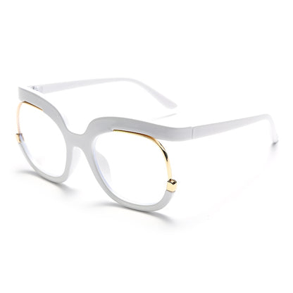 Retro Square Optical Glasses Frames Men Women Fashion