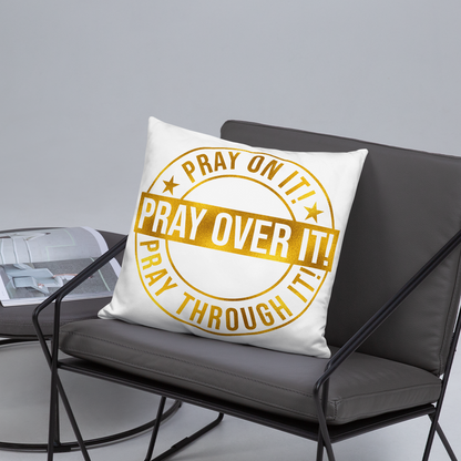 Pray Over It Basic Pillow
