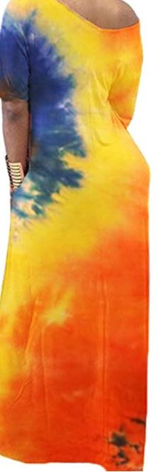 Tru Colorful Maxi Dress